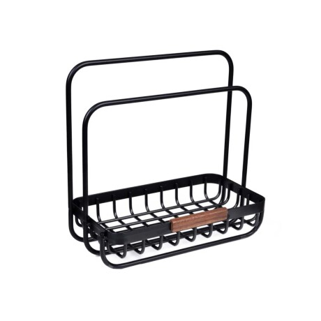ORGANIZADOR COCINA NEGRO METAL SOC-0001