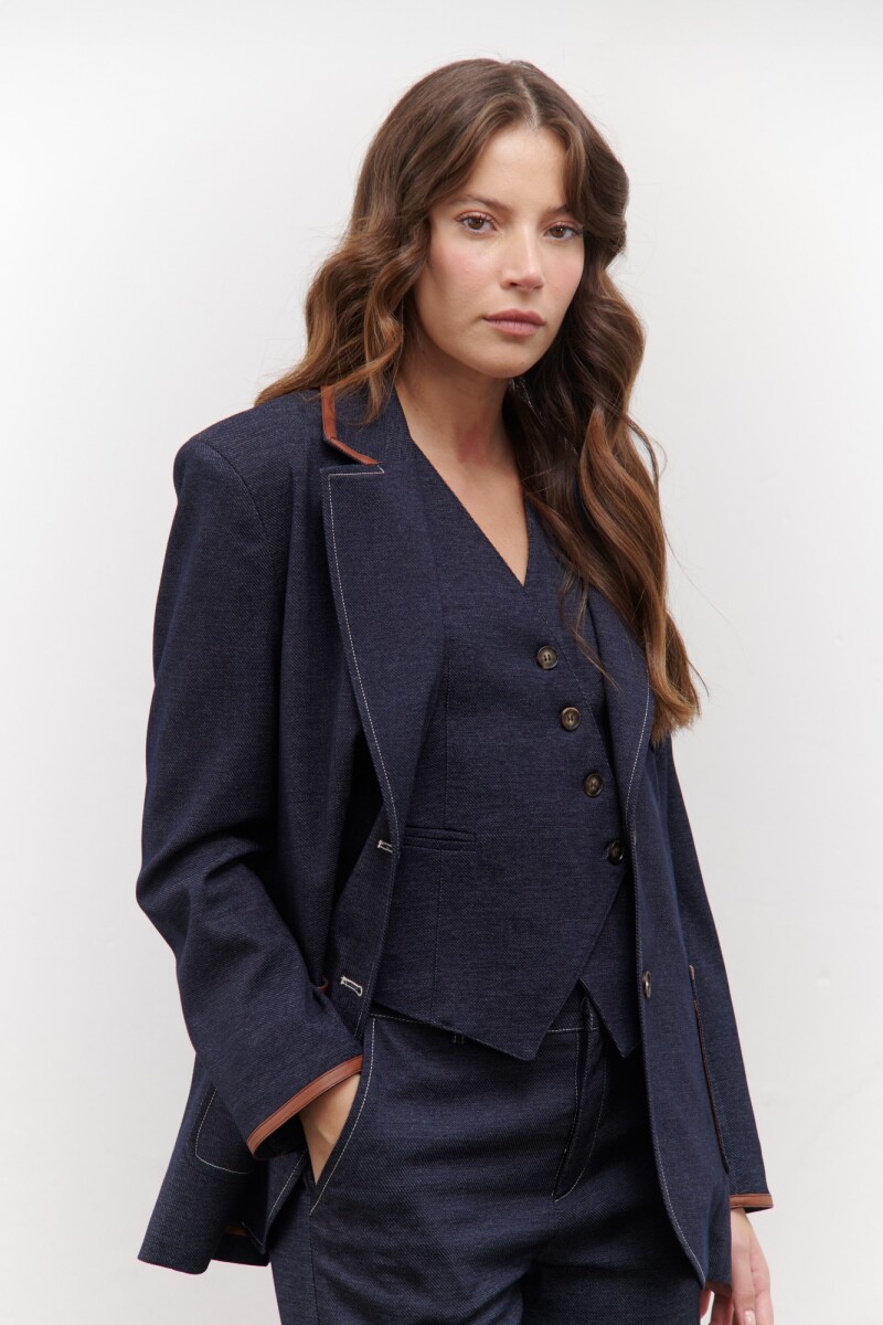 BLAZER GIN AZUL