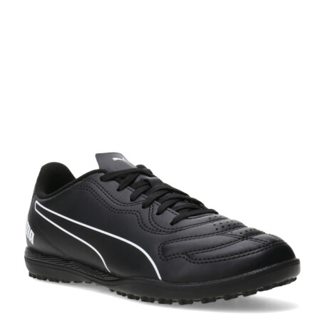 Championes de Niños Puma Futbol Classico Tt Jr Negro - Blanco