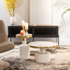 Mesa auxiliar GLAM Blanco - UNICO