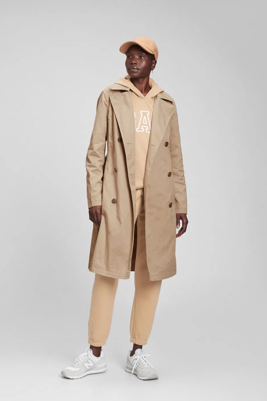 Trench Mujer Khaki