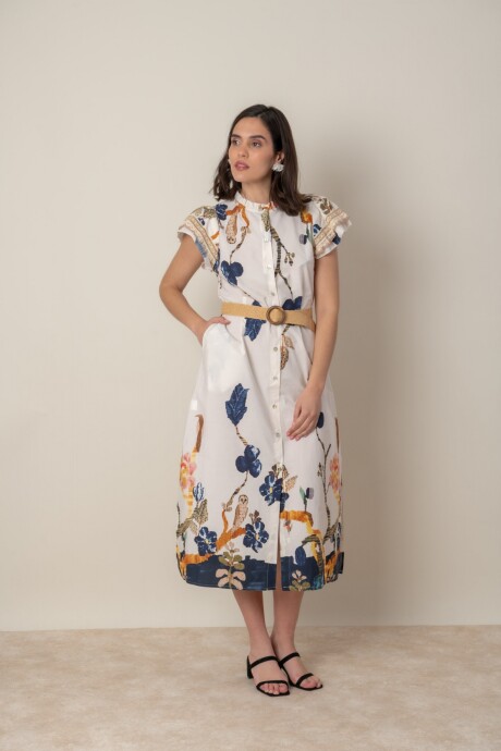 VESTIDO AIDANA Azul