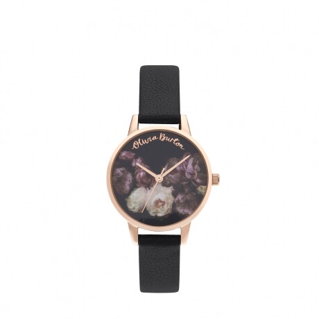 Reloj Olivia Burton Fashion Cuero Vegano Negro 0