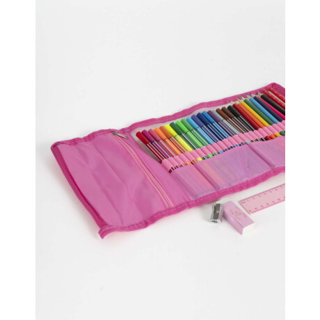 Set De Librería En Estuche Fucsia Medio