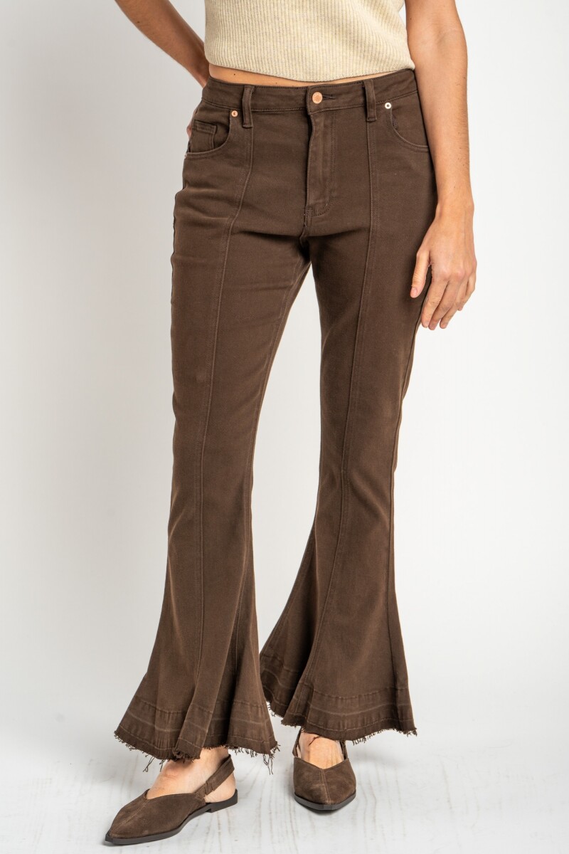 Jean Flare Chocolate