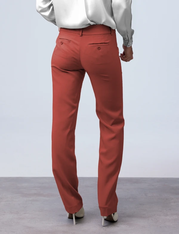 Pantalon De Vestir TERRACOTA