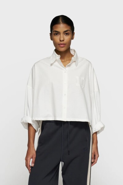 OVERSIZED CROPPED SHIRT Crudo