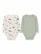 BODY PACK X2 VERDE GRISACEO