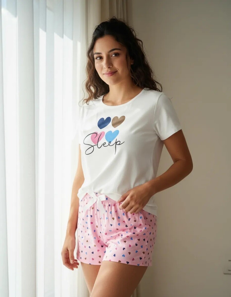 Pijama M/Corta 43017 Dulces Sueños 