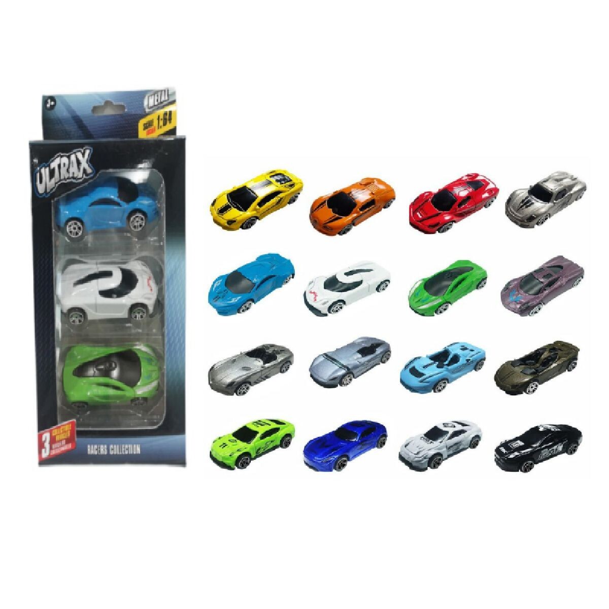 ULTRAX AUTITO DE COLECCIÓN X 3 UNID. 