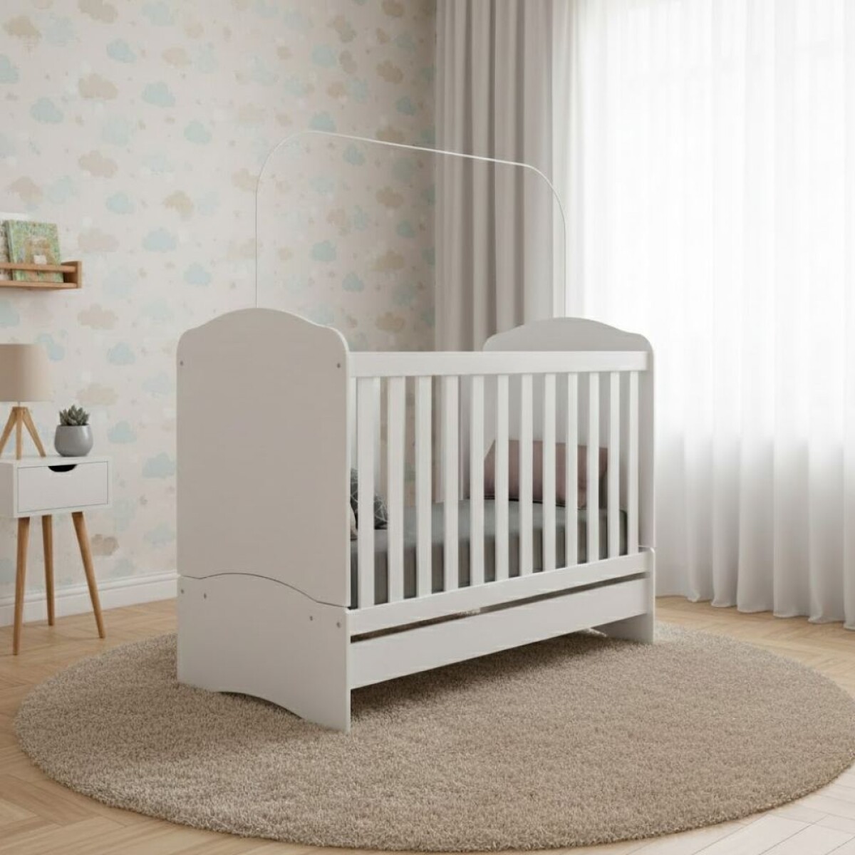 CUNA DE BEBÉ TRANSFORMABLE 3 EN 1 