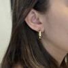 Aros Lily en oro amarillo 18k. Aros Lily en oro amarillo 18k.