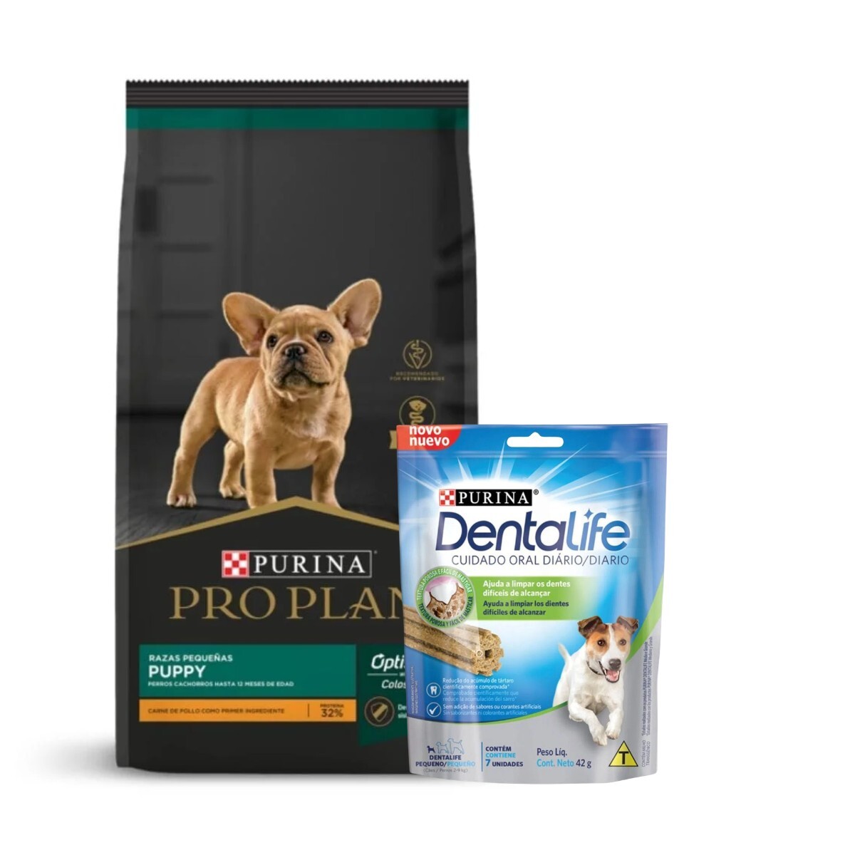 PRO PLAN PUPPY SMALL BREED 3 KG + DENTALIFE PERROS RAZAS PEQUEÑAS 42 G 