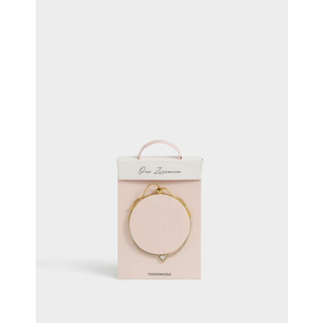 Pulsera Flexible Bañada En Oro Dorado