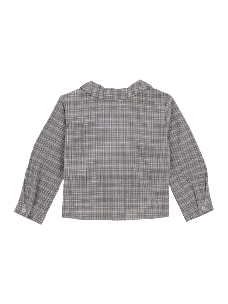 Camisa Cuadros Verde Suave