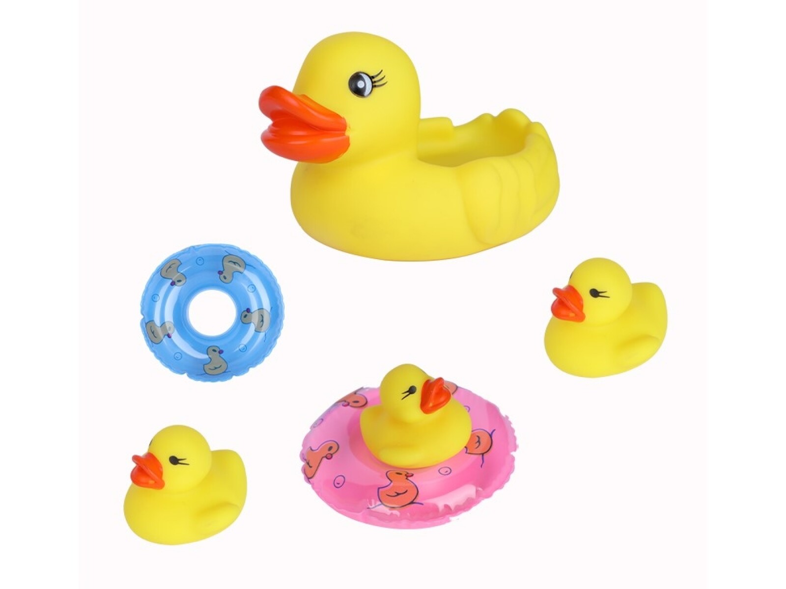 JUGUETE SONORO DE PATO CON FLOTADOR (TAMAÑO L) 