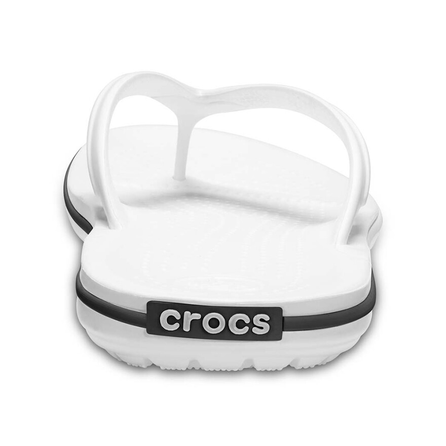 Sandalias Crocs Crocband Flip - Unisex White