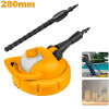 CEPILLO DE PATIO ROTATIVO PARA HIDROLAVADORA INGCO HPB36201 CEPILLO DE PATIO ROTATIVO PARA HIDROLAVADORA INGCO HPB36201