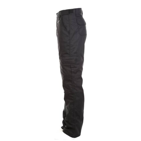 Pantalón táctico 7 bolsillos con puño ajustable Negro