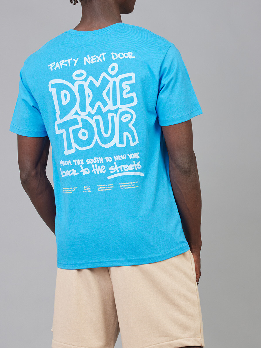 T-SHIRT MAKENA DIXIE Azul