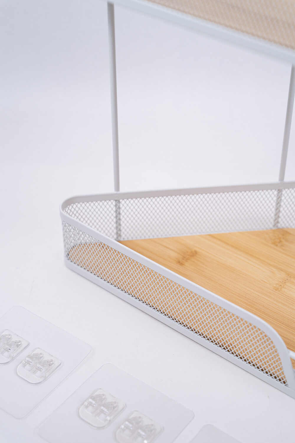 Organizador Lenna Esquinero, 2 Estantes Blanco