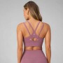 Top Principal Longline Medium Impact Sports Bra Mujer Mushroom Mauve