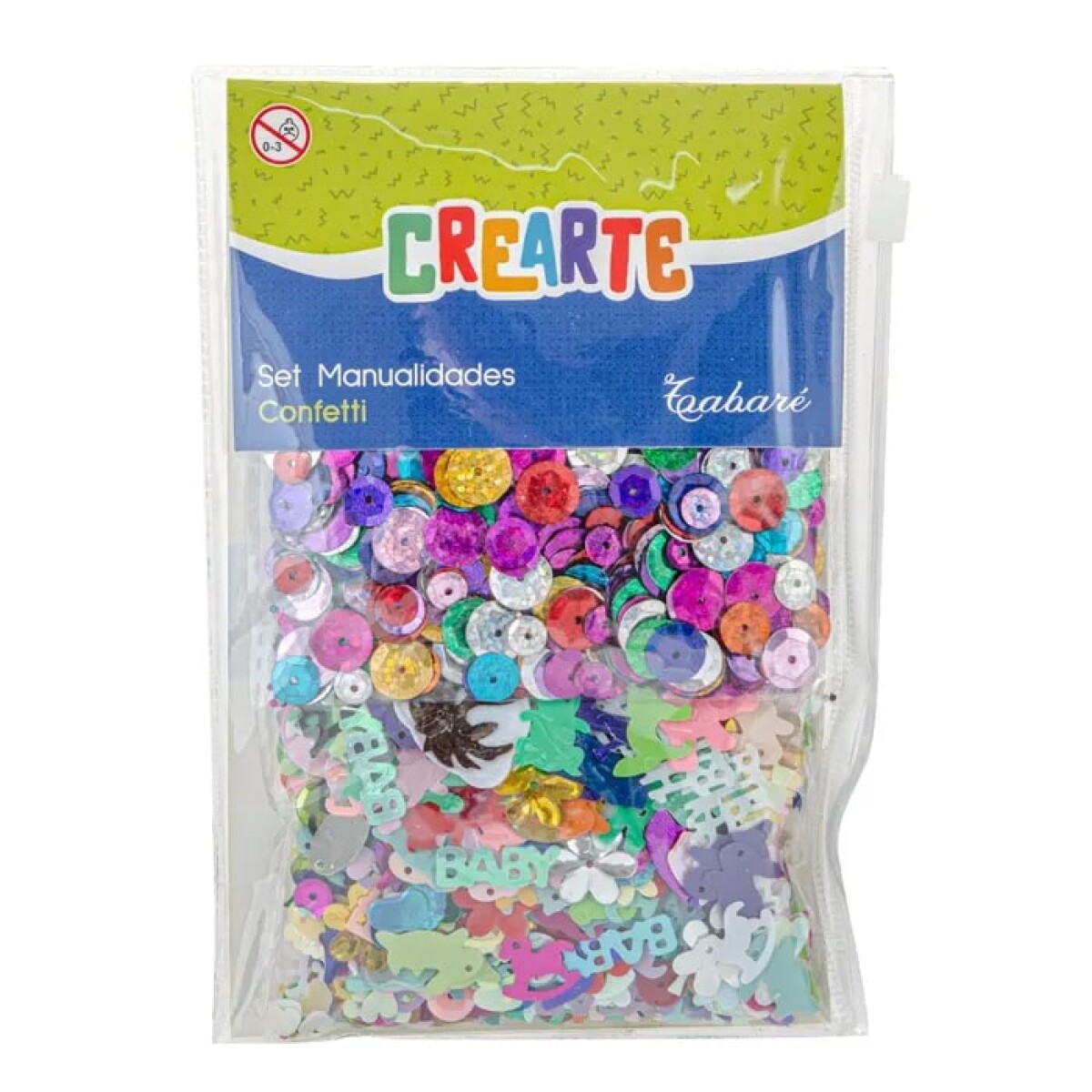 Set Manualidades Confetti Crearte 