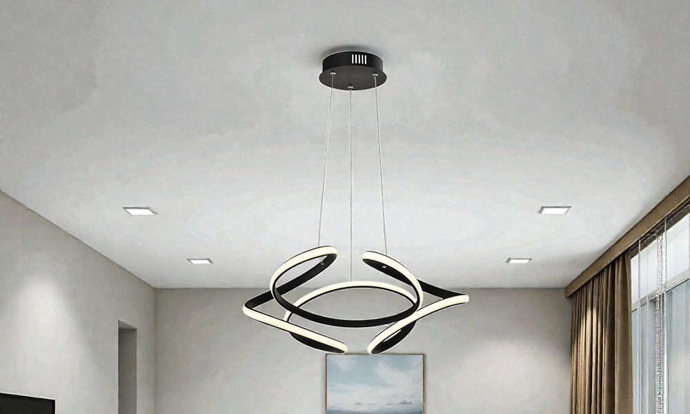 LUMINARIA LED CELIX NEGRO Luminaria Led Celix Negro