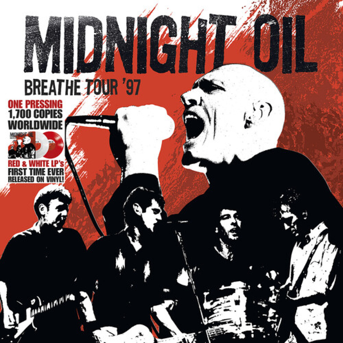 Midnight Oil - Breathe Tour 97 - Vinilo 