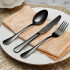 Juego de 24 Cubiertos De Acero Inoxidable Cocina Imback Negro Juego de 24 Cubiertos De Acero Inoxidable Cocina Imback Negro