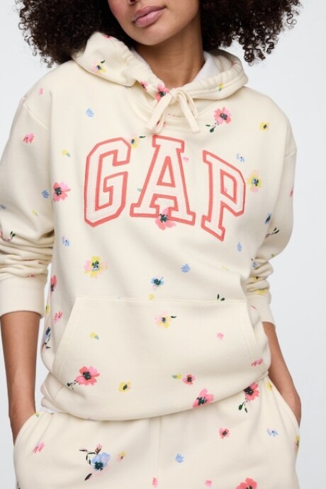 Canguro Logo Gap Mujer White Ditsy Floral