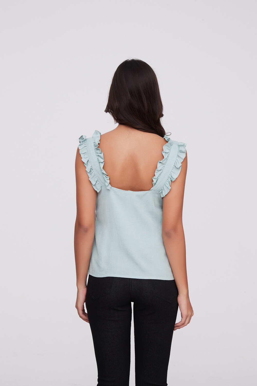 Musculosa Bugambilia Verde Claro