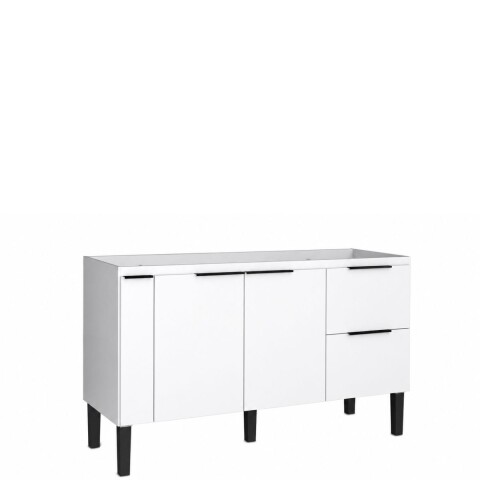 Mueble bajo mesada cocina Cisne 150cm blanco Cozimax Mueble Bajo Mesada Cocina Cisne 150cm Blanco Cozimax