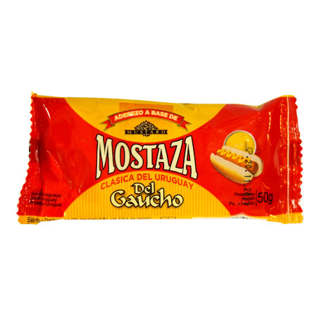 Mostaza Del Gaucho Sachet 50G Mostaza Del Gaucho Sachet 50G