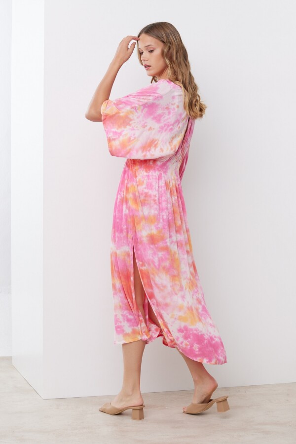 Vestido Maxi Playa ROSA/MULTI
