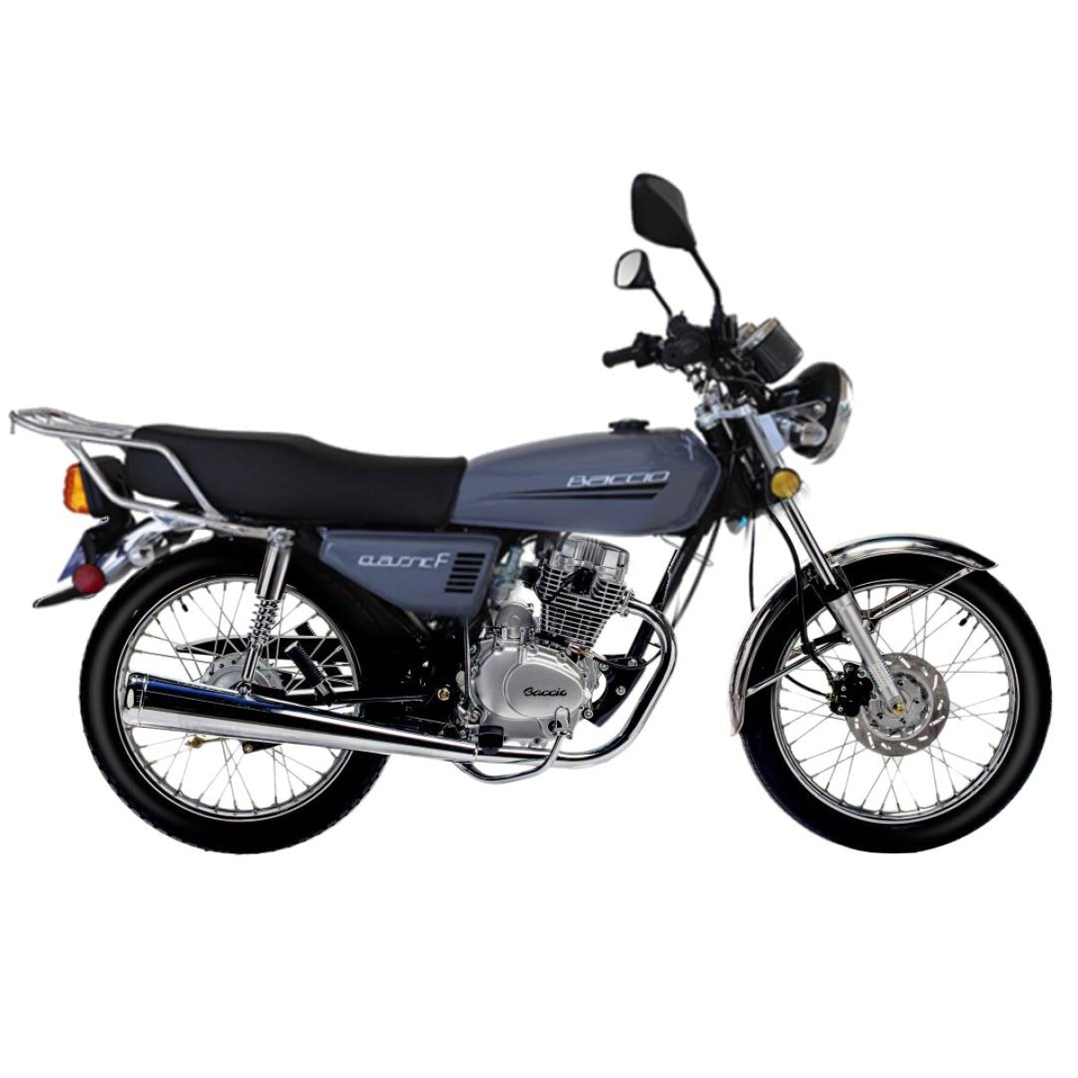 Moto Baccio Classic F125 - Gris 