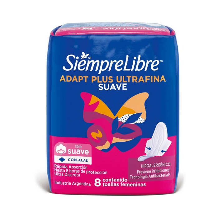 SIEMPRE L. SLINEA ULTRAFINA C/ ALAS PAQ. única