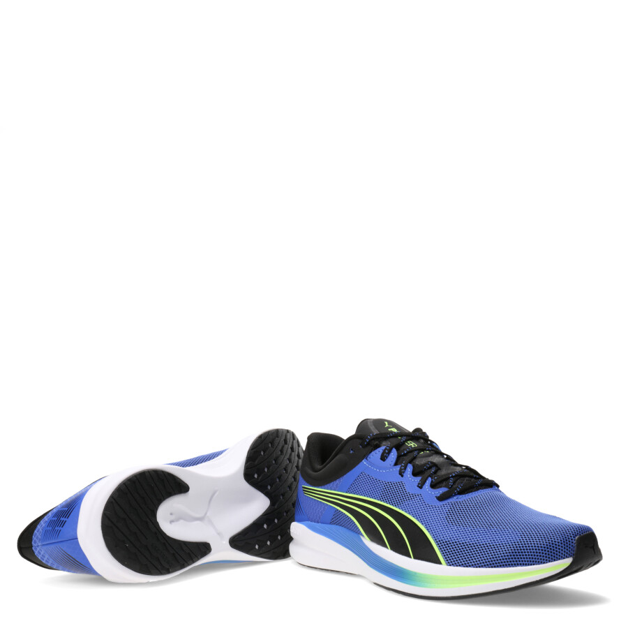 Championes de Hombre Puma Redeem Profoam Azul - Negro - Amarillo Lima