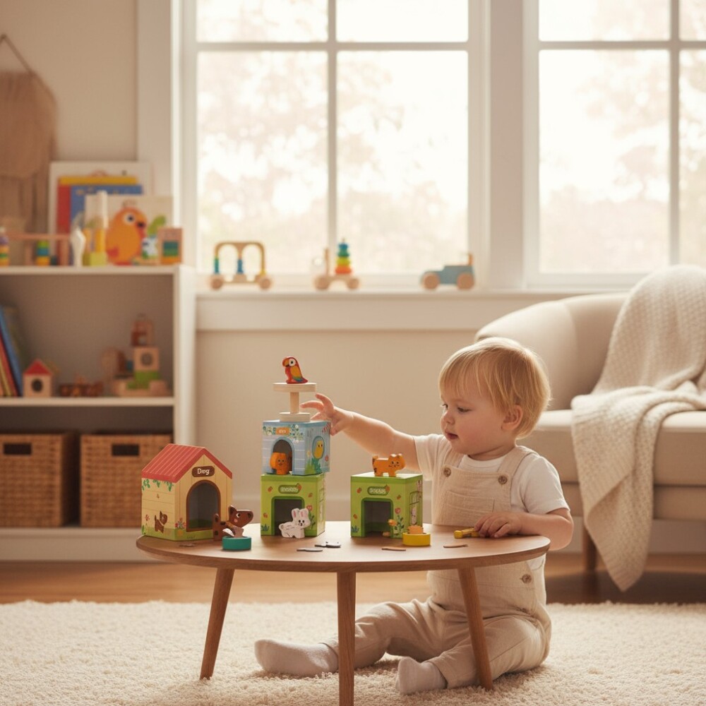 Casita mascotas encastre apilable HI PANDO Casita mascotas encastre apilable HI PANDO