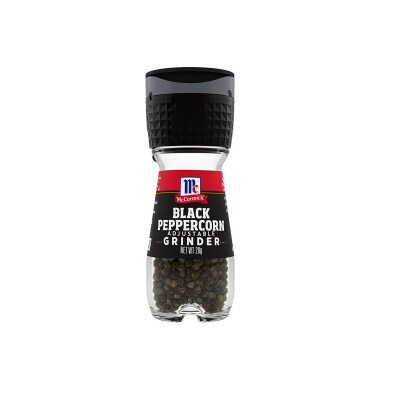 PIMIENTA NEGRA EN GRANO GRINDER 28 GRS MC CORMICK Pimienta Negra En Grano Grinde