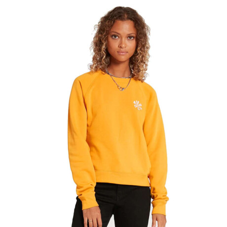 Buzo Volcom Truly Stokin Crew Amarillo