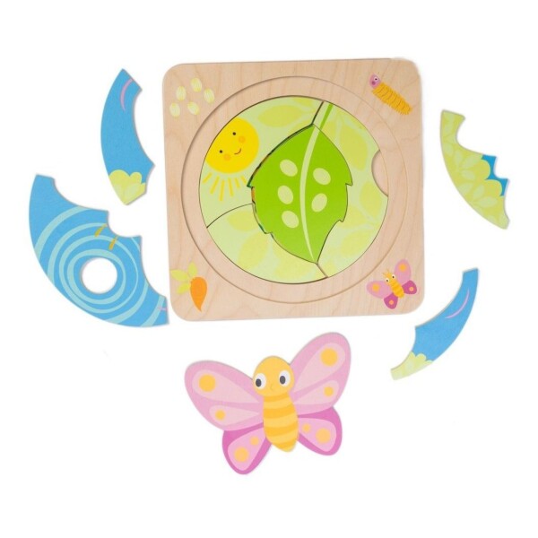 Juguete Vida De Mariposa Tender Leaf Infantil Madera Juguete Vida De Mariposa Tender Leaf Infantil Madera
