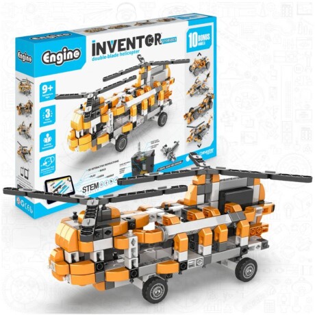Inventor Motorized - Helicóptero - +10 modelos - IN70 - ENGI 001