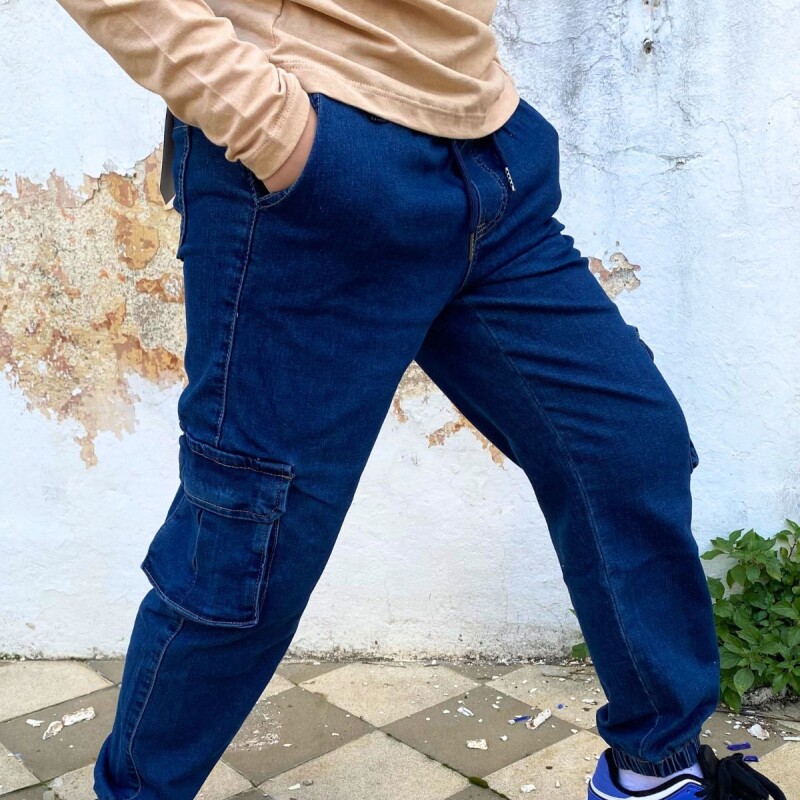 Babucha Jean Cargo N+ Jean Oscuro