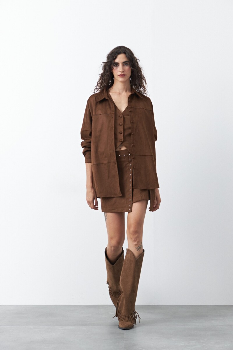 FALDA ANAIS - Marron 