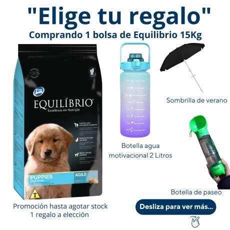 EQUILIBRIO PERRO CACHORRO RAZA GRANDE 15 + 1.5KG Equilibrio Perro Cachorro Raza Grande 15 + 1.5kg