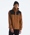Campera Impermeable Antora hombre Burnt Umber/tnf Black