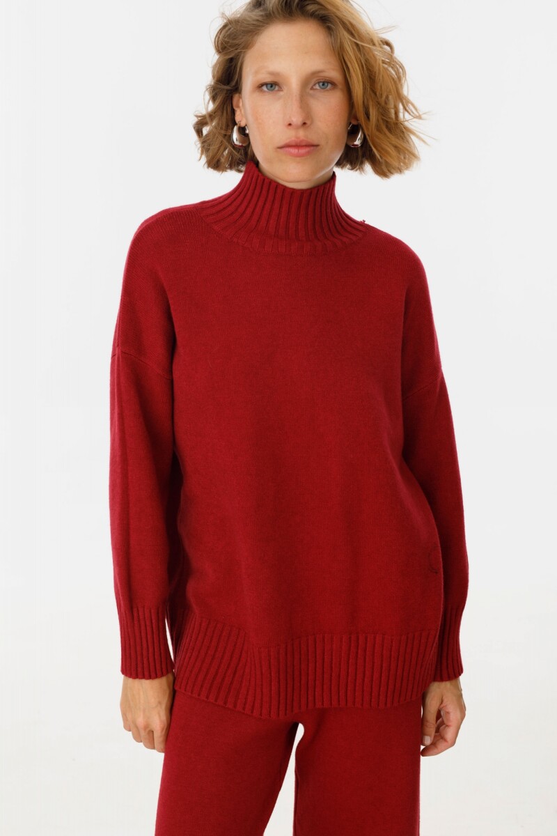 Sweater Cactus - Bordeaux 