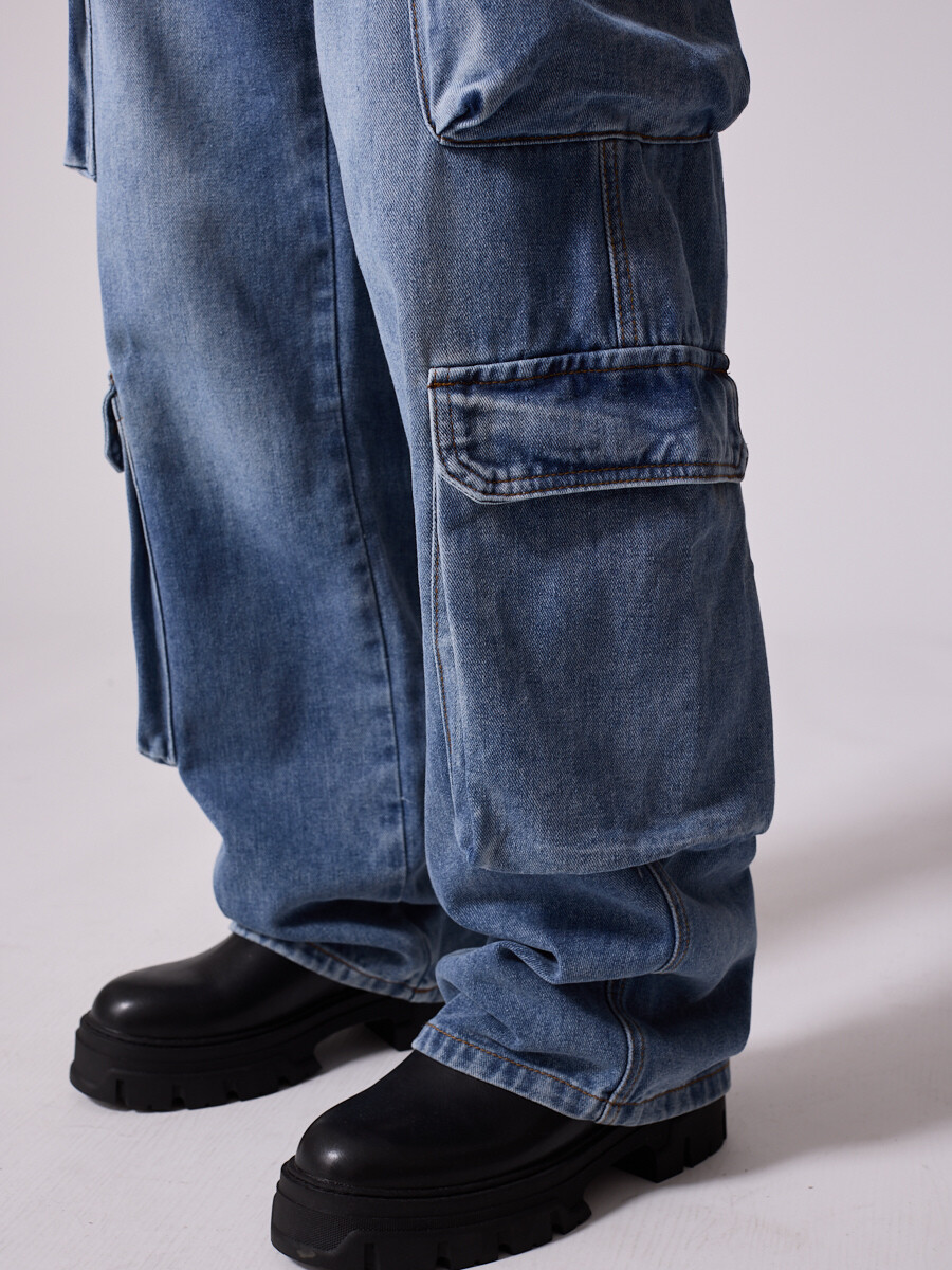 JEAN CARGO FATYMA DIXIE Celeste Oxido