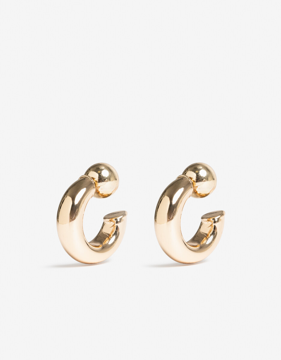 Argollas Metálicas Con Esfera 
